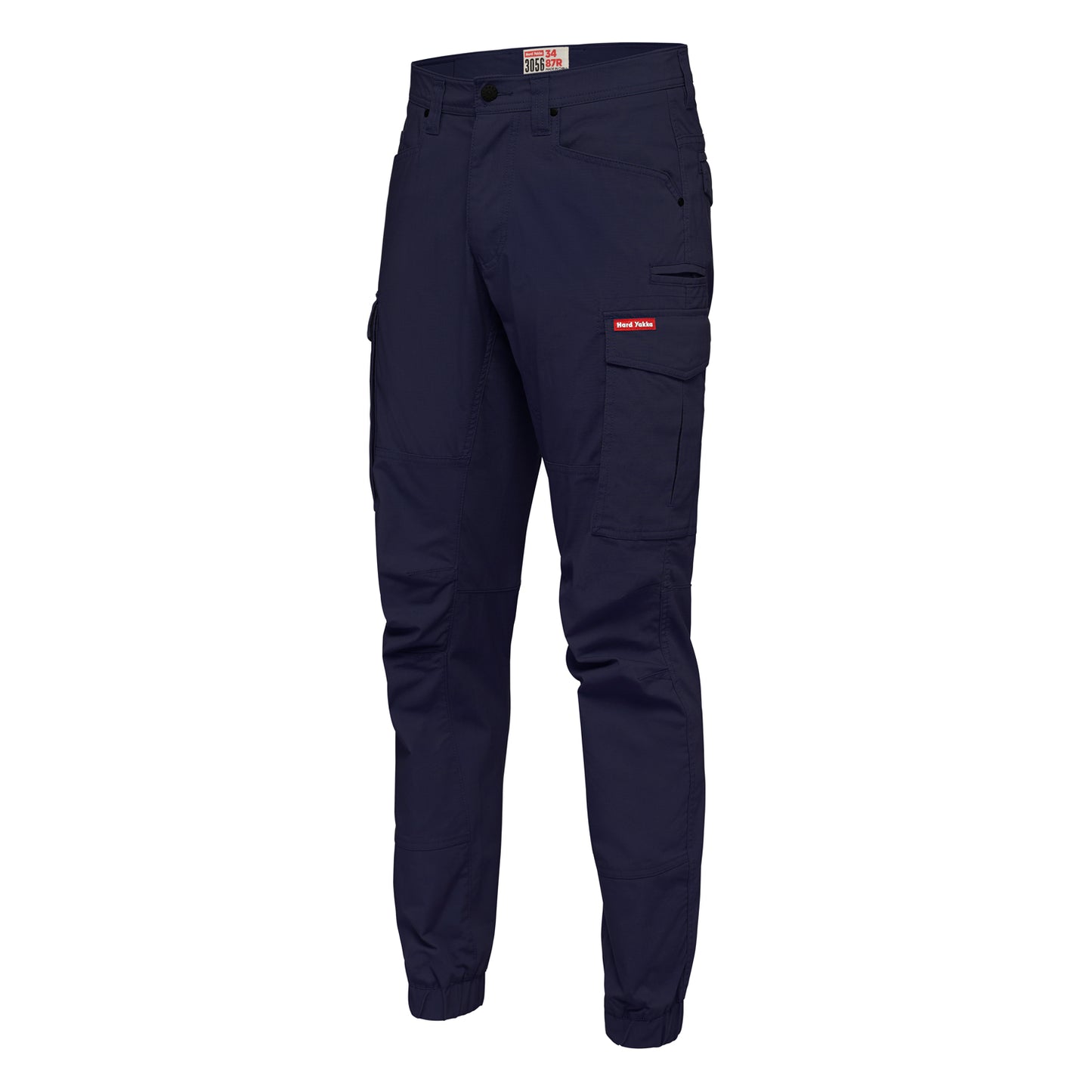 Hard Yakka Y02340 3056 Cuffed Cotton Cargo Work Pants