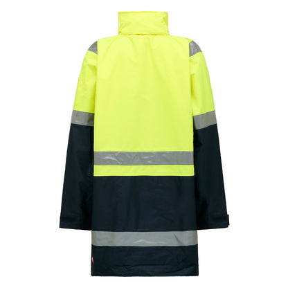 Hard Yakka Y06057 Hi-Vis 4-In-1 Taped Wet Weather Jacket