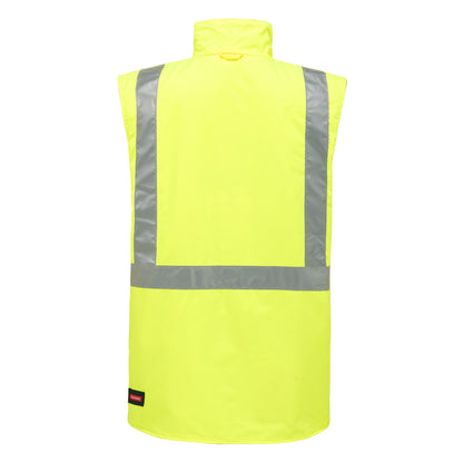 Hard Yakka Y06057 Hi-Vis 4-In-1 Taped Wet Weather Jacket