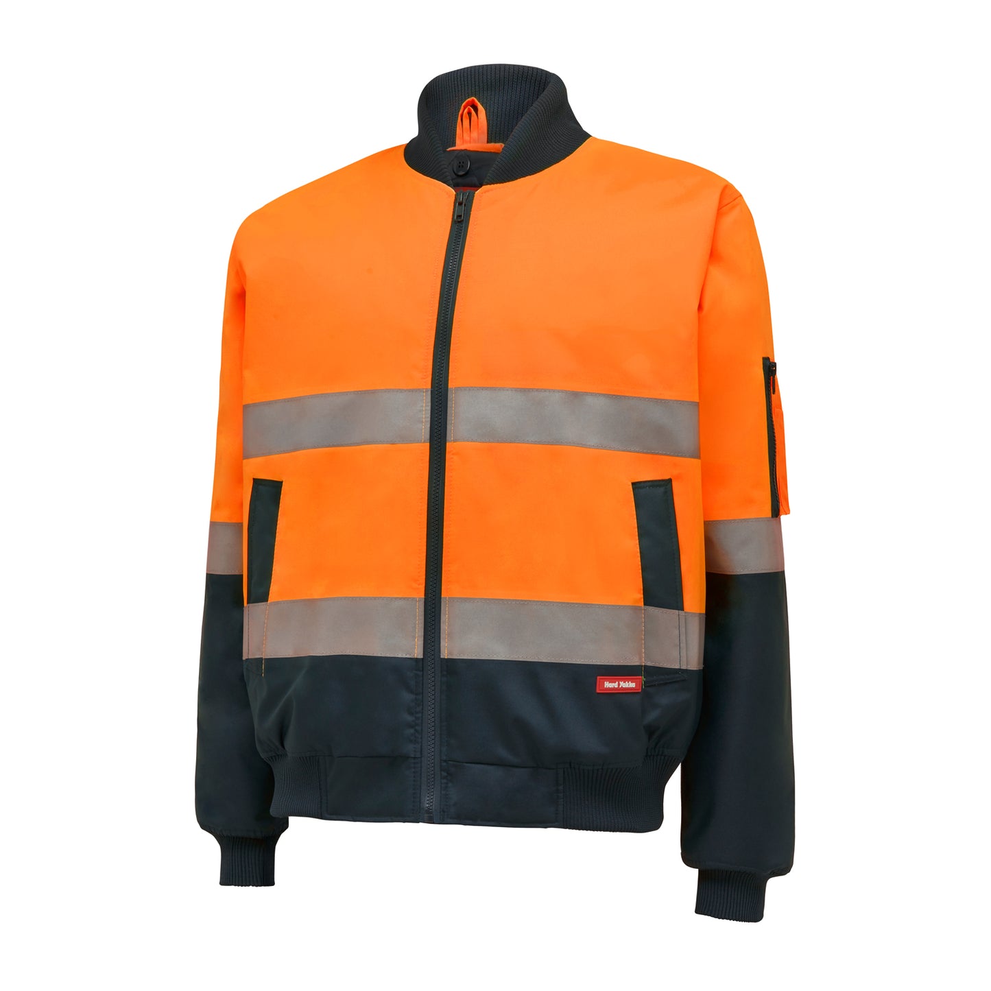 Hard Yakka Y06675 Core Hi-Vis 2 Tone Taped Waterproof Bomber Jacket