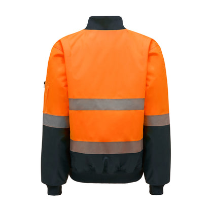 Hard Yakka Y06675 Core Hi-Vis 2 Tone Taped Waterproof Bomber Jacket