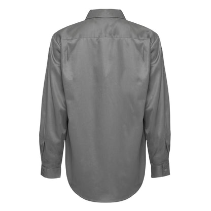 Hard Yakka Y07500 Long Sleeve Open Front Cotton Drill Work Shirt