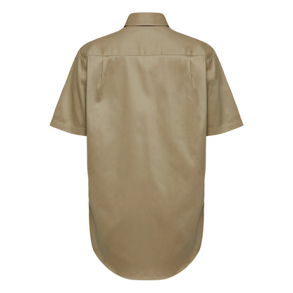 Hard Yakka Y07540 Short Sleeve Closed Front Cotton Drill Work Shirt