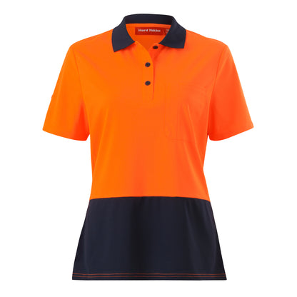 Hard Yakka Y08601 Womens  Short Sleeve Hi Vis Polo
