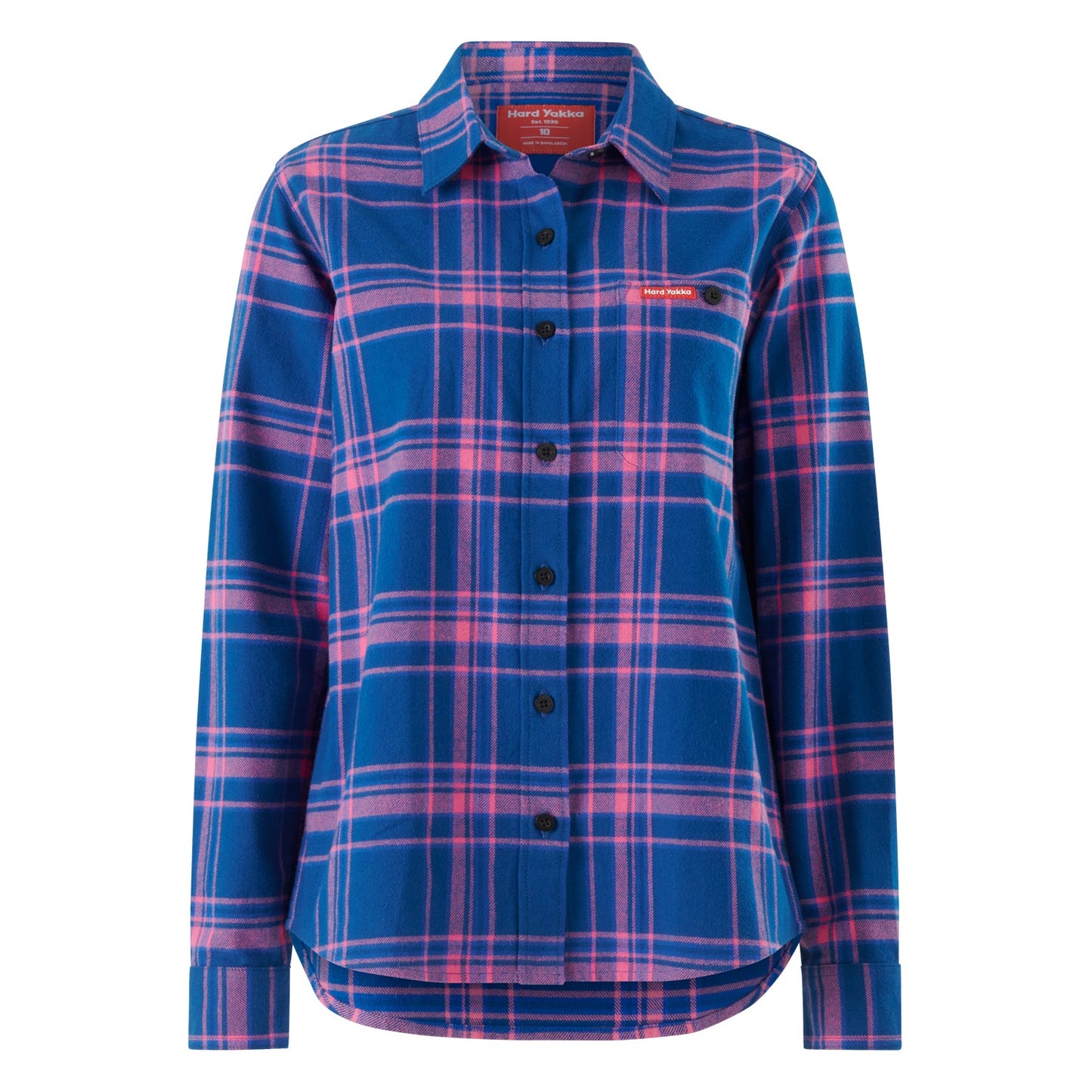 Hard Yakka Y08744 Women's Check Flannie