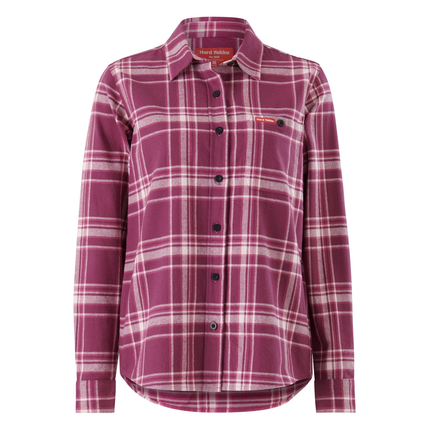 Hard Yakka Y08744 Women's Check Flannie