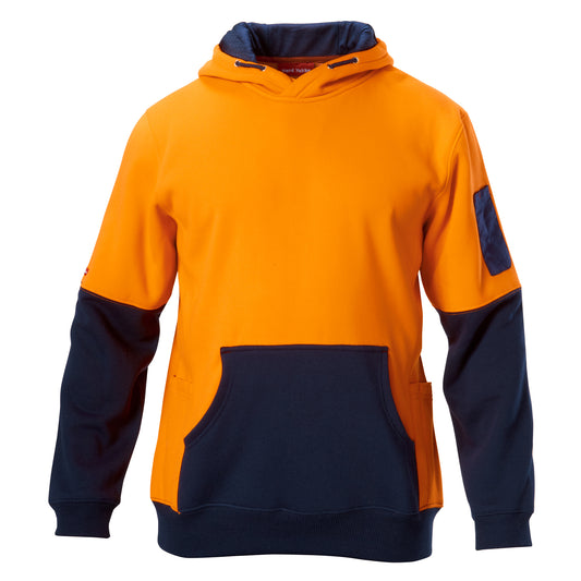 Hard Yakka Y19325 Hi-Vis 2 Tone Fleece Hoodie