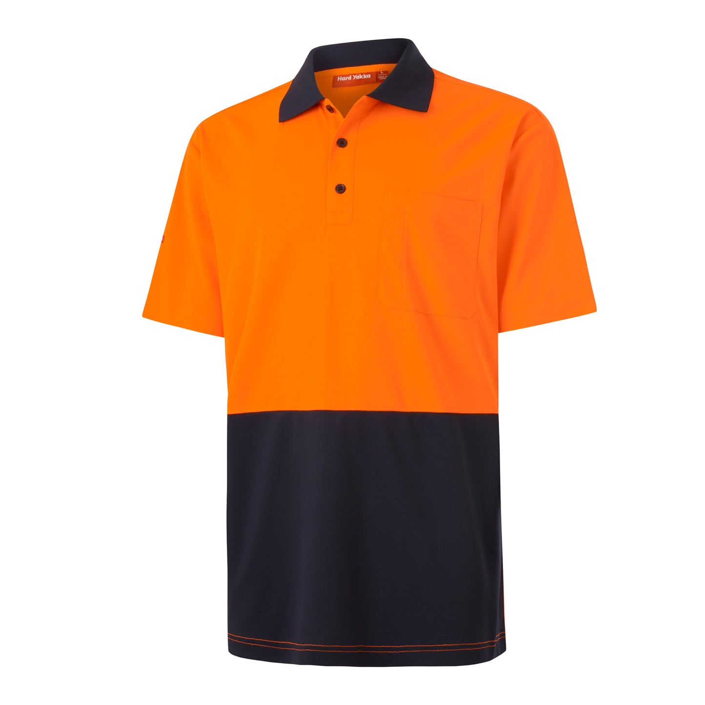 Hard Yakka Y19616 Mens Short Sleeve Hi Vis Polo