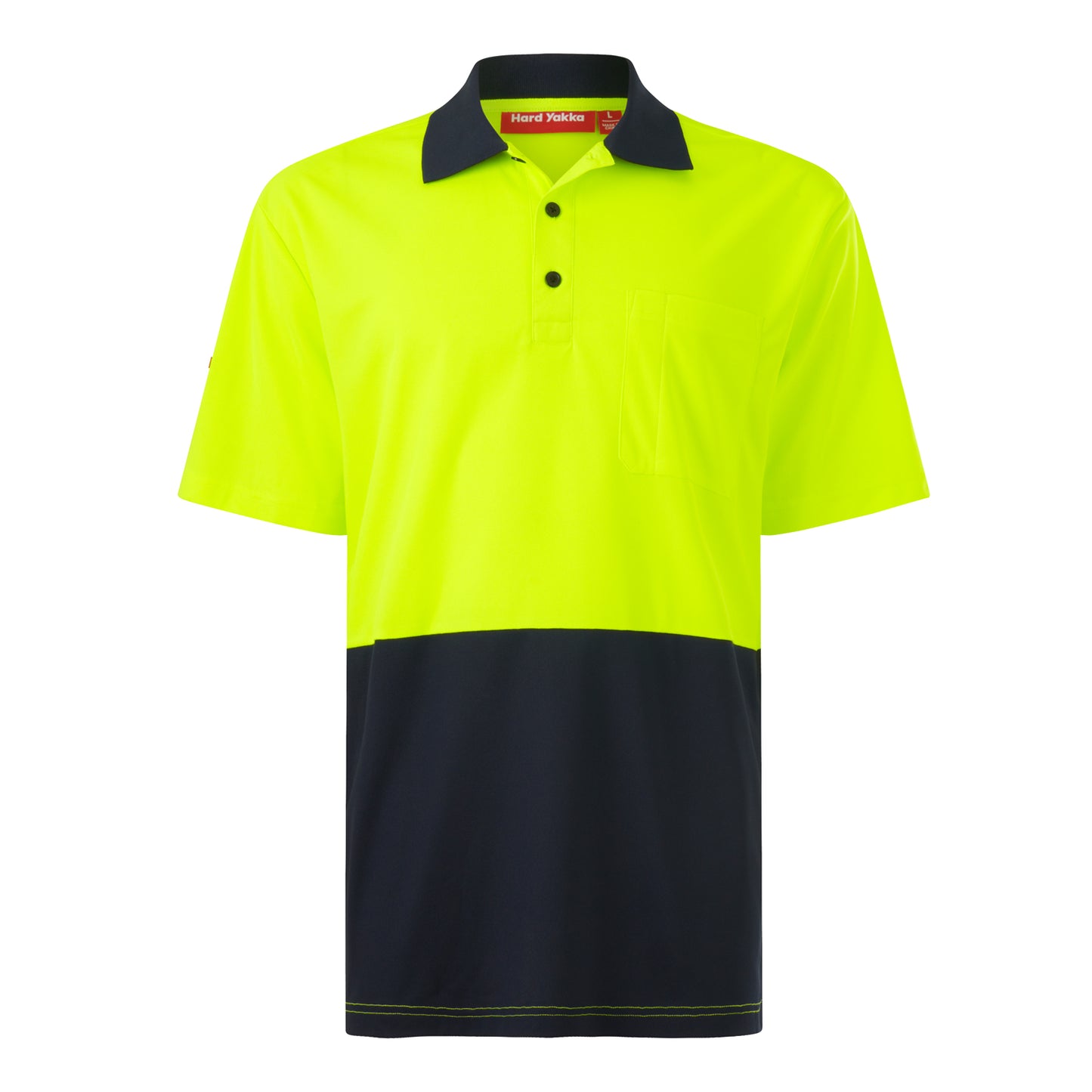 Hard Yakka Y19616 Mens Short Sleeve Hi Vis Polo