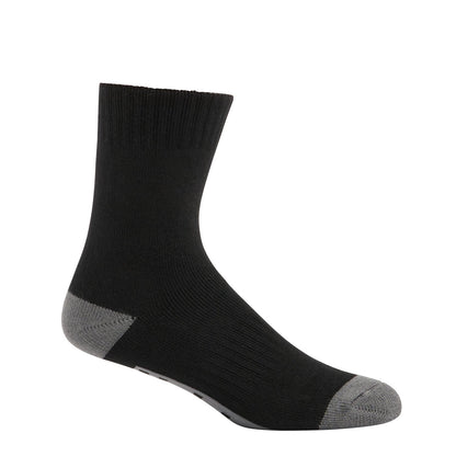 Hard Yakka Y20016 Women's Core Bamboo Rich Padded Crew Sock - 3 Pack
