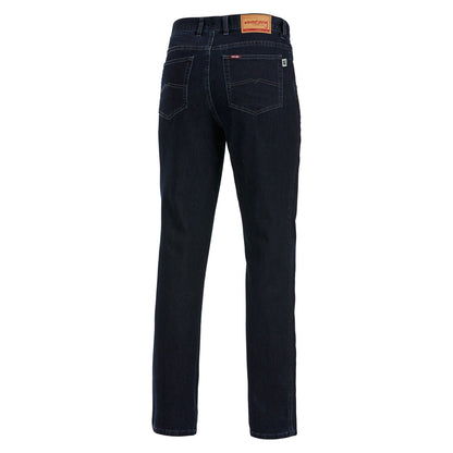 Hard Yakka Y43434 Mustang Regular Fit Stretch Work Jean - Blue/Black