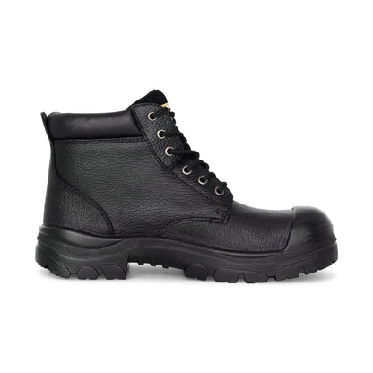 Hard Yakka Y60086 Gravel Lace Up Steel Toe Safety Boot - Black