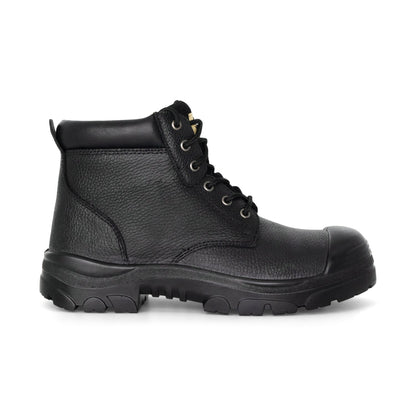 Hard Yakka Y60086 Gravel Lace Up Steel Toe Safety Boot - Black