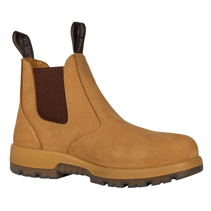 Hard Yakka Y60174 Outback Pull On Steel Toe PR Safety Boot - Wheat