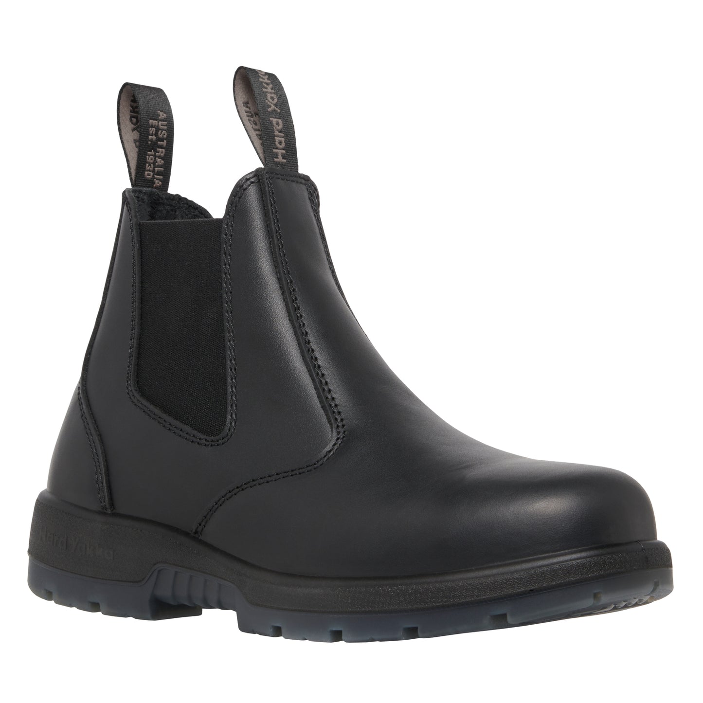 Hard Yakka Y60175 Outback Pull On Steel Toe PR Safety Boot - Black