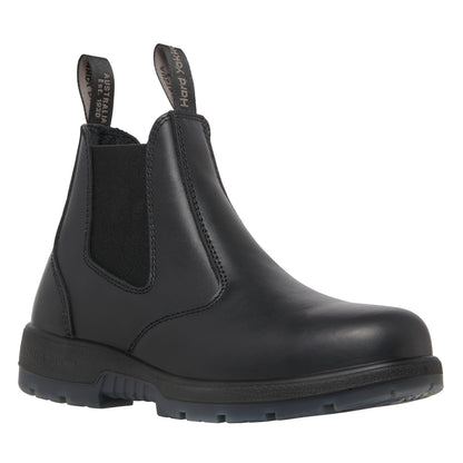 Hard Yakka Y60175 Outback Pull On Steel Toe PR Safety Boot - Black