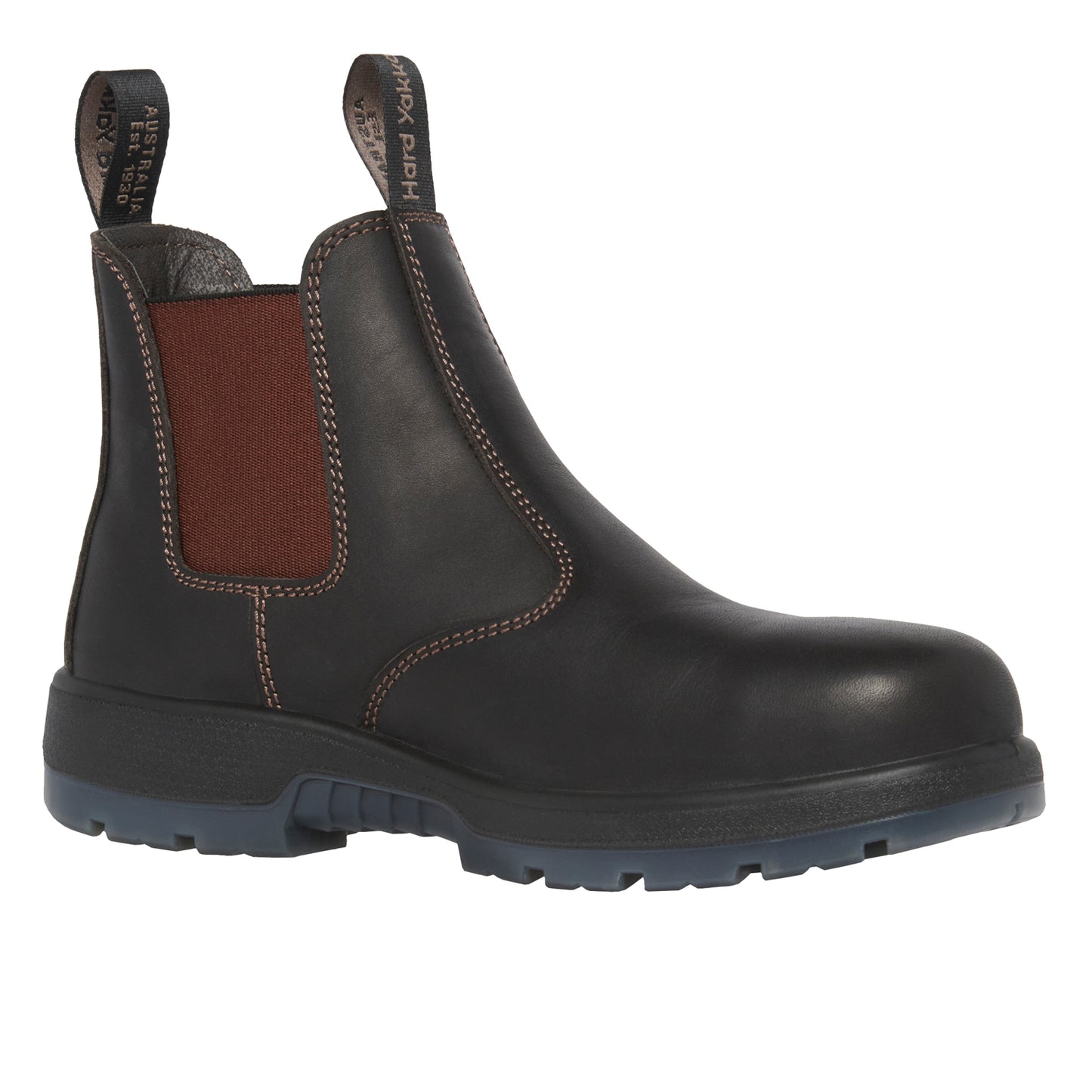 Hard Yakka Y60177 Outback Pull On Steel Toe PR Safety Boot - Brown