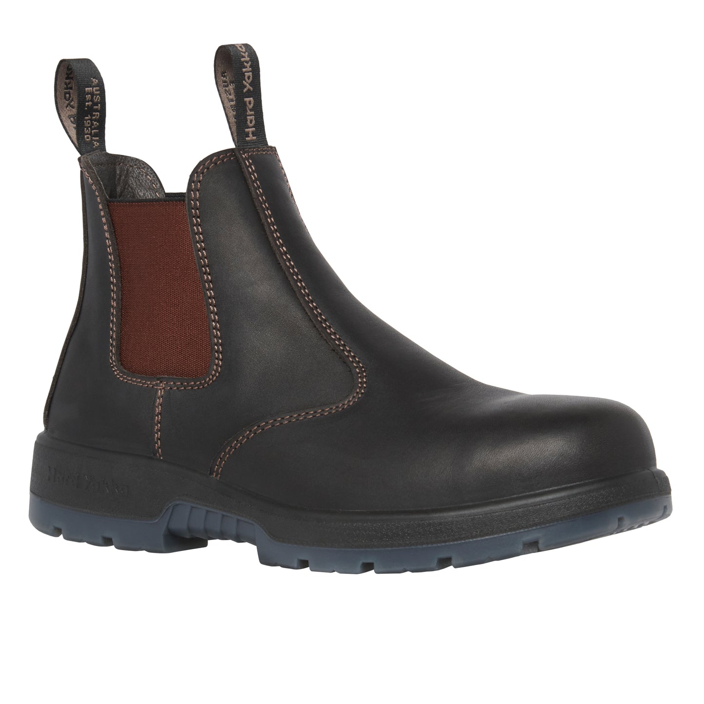Hard Yakka Y60177 Outback Pull On Steel Toe PR Safety Boot - Brown