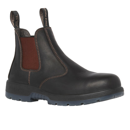 Hard Yakka Y60177 Outback Pull On Steel Toe PR Safety Boot - Brown