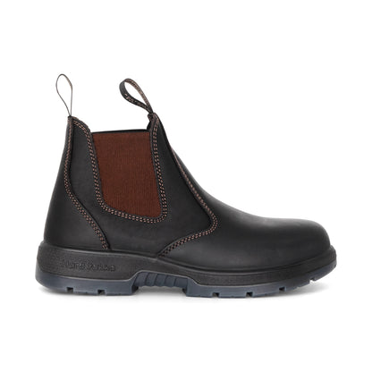 Hard Yakka Y60177 Outback Pull On Steel Toe PR Safety Boot - Brown