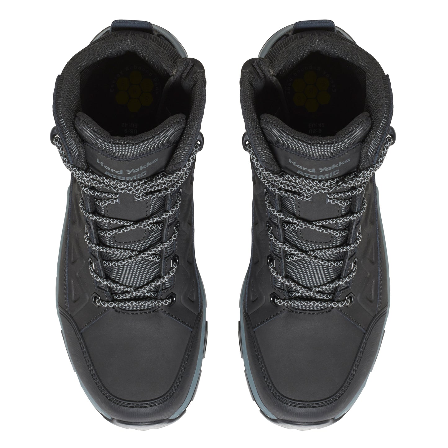 Hard Yakka Y60285 Atomic Hybrid Lace Up & Side Zip Safety Boot - Black