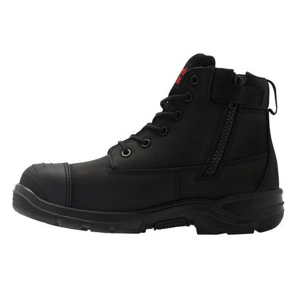 Hard Yakka Y60360 TOUGHMAXX 6Z Steel Toe Safety Boot - Black