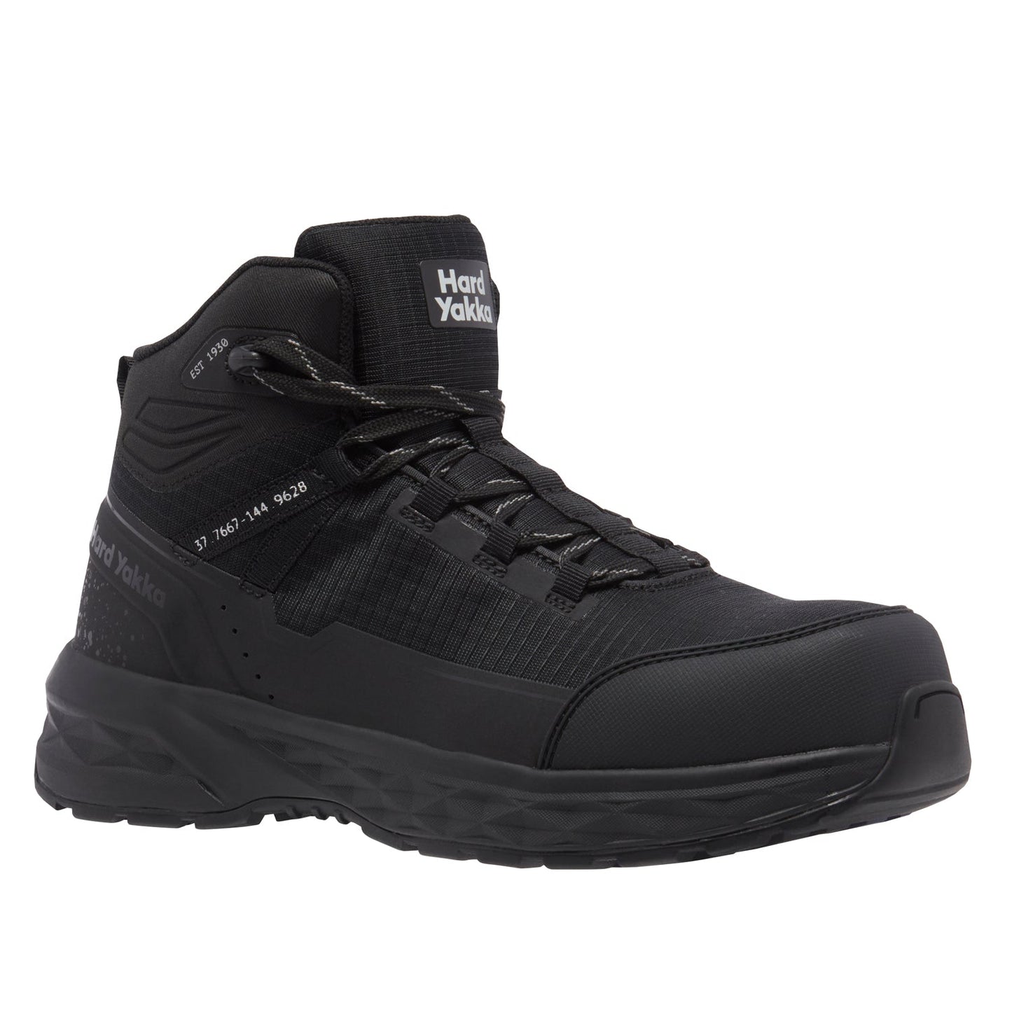 Hard Yakka Y60363 X Range Mid Composite Toe Safety Boot - Black