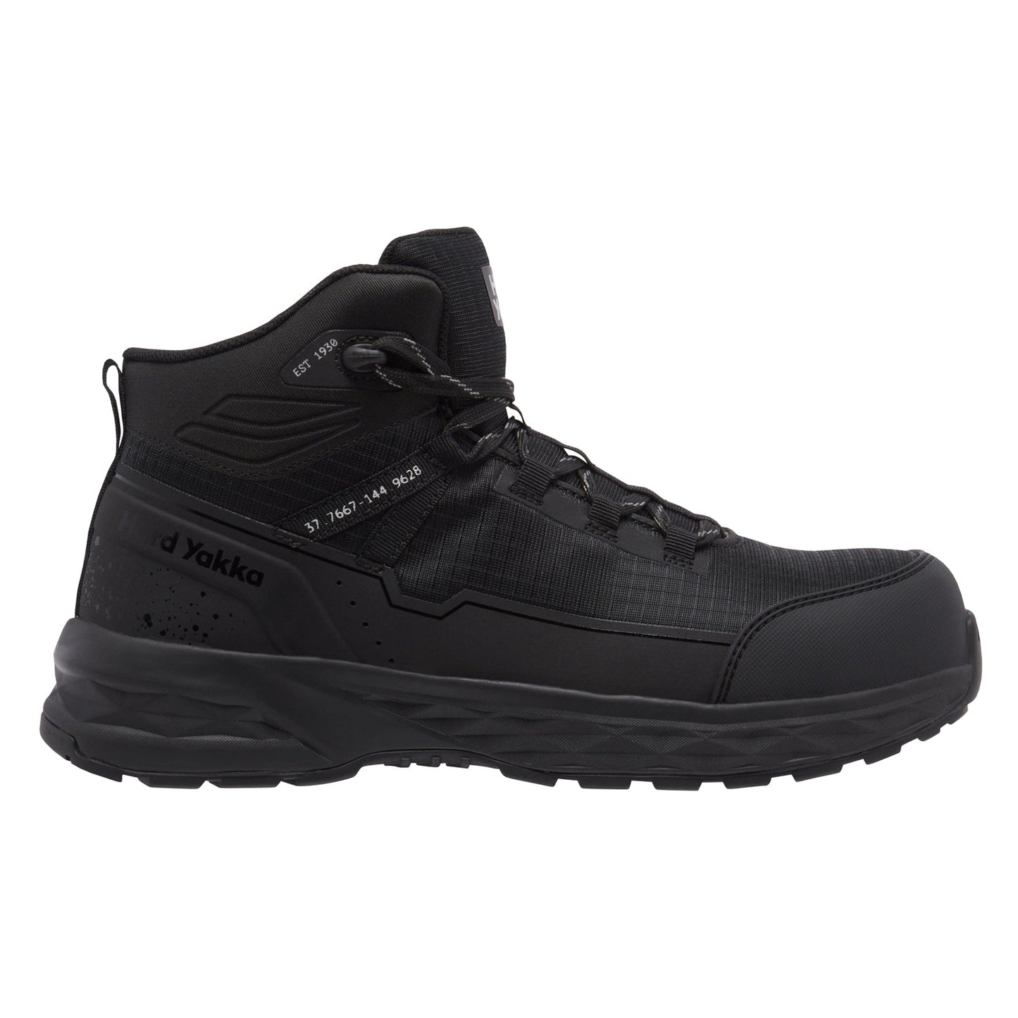 Hard Yakka Y60363 X Range Mid Composite Toe Safety Boot - Black