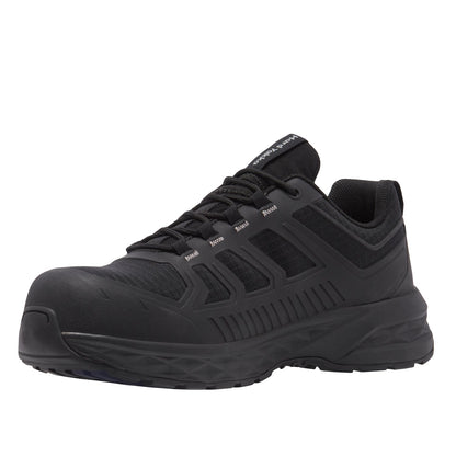 Hard Yakka Y60364 X Range Low Composite Toe Safety Shoe - Black