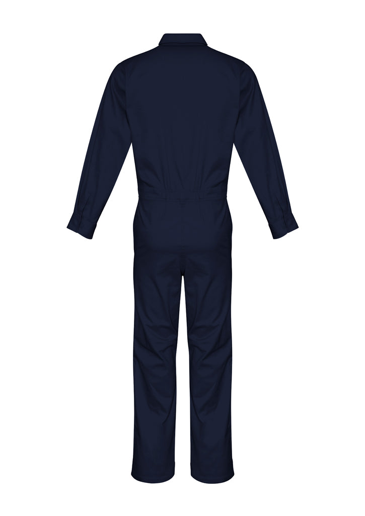 Syzmik Men's Lightweight Cotton Drill Overall - Navy