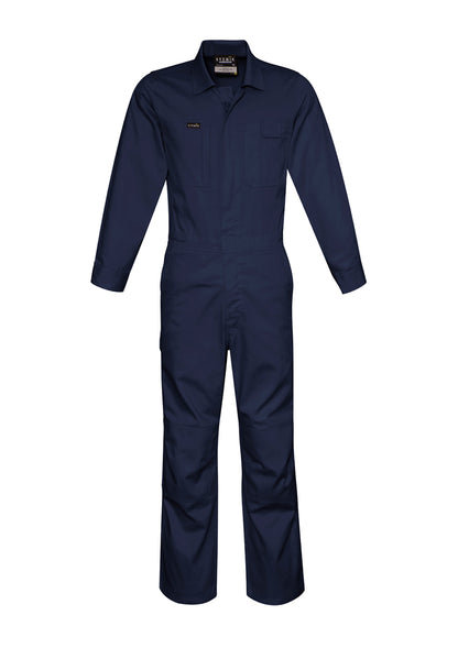 Syzmik Men's Lightweight Cotton Drill Overall - Navy