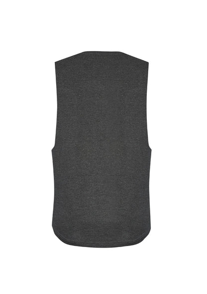 Syzmik Men's Streetworx Sleeveless Tee - Charcoal Marle