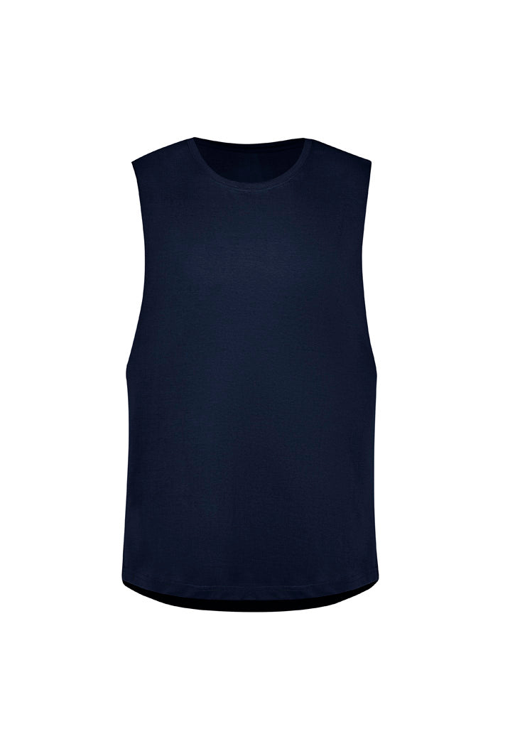 Syzmik Men's Streetworx Sleeveless Tee - Navy