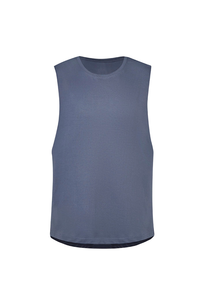 Syzmik Men's Streetworx Sleeveless Tee - Petrol Blue