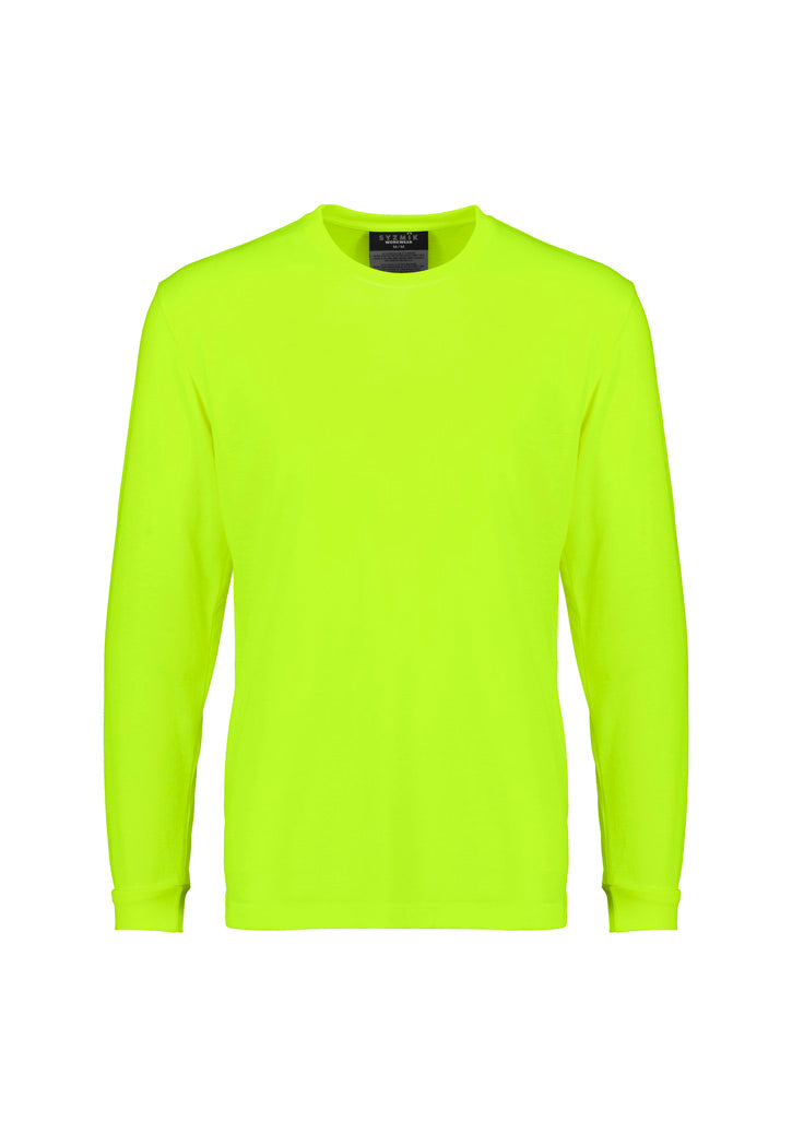 Men's Hi Vis Long Sleeve Tee product front