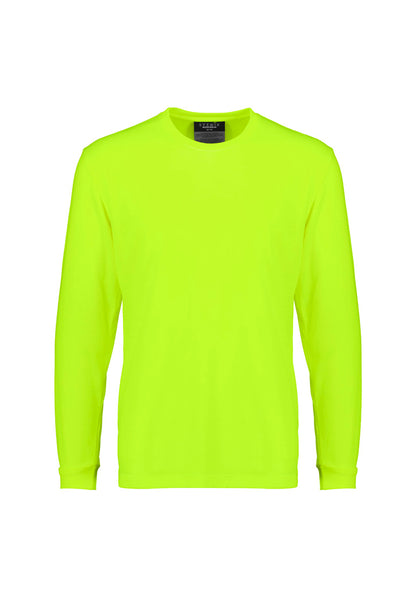 Men's Hi Vis Long Sleeve Tee product front