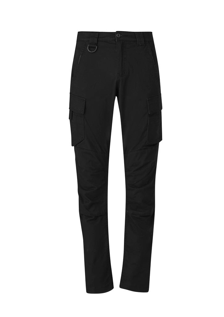 Syzmik Men's Streetworx Curved Cargo Pant - Black