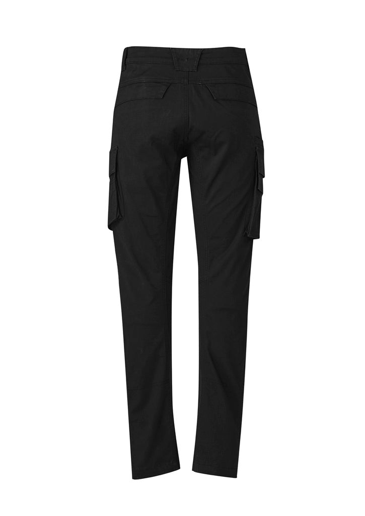 Syzmik Men's Streetworx Curved Cargo Pant - Black