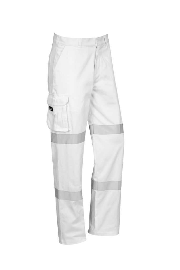 Syzmik Men's Bio Motion Taped Pant (Regular) - White