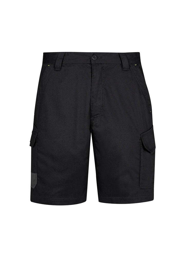 Syzmik Men's Summer Cargo Short - Black