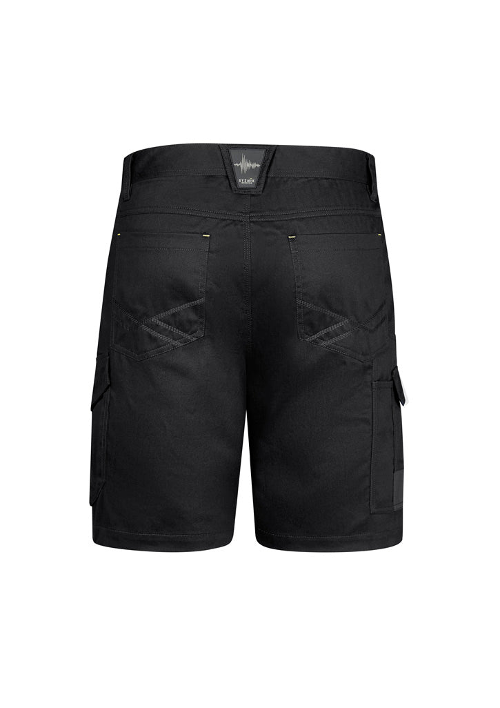 Syzmik Men's Summer Cargo Short - Black