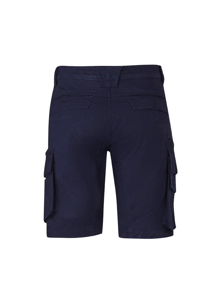 Syzmik Men's Streetworx Curved Cargo Short - Navy