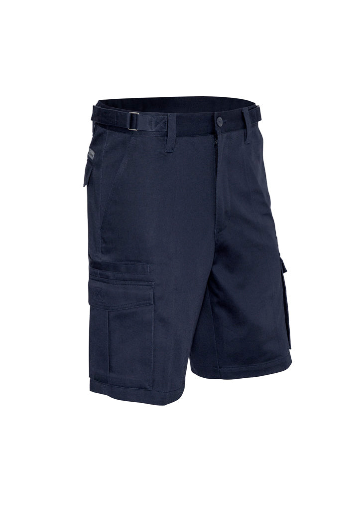Syzmik Men's Basic Cargo Short - Navy