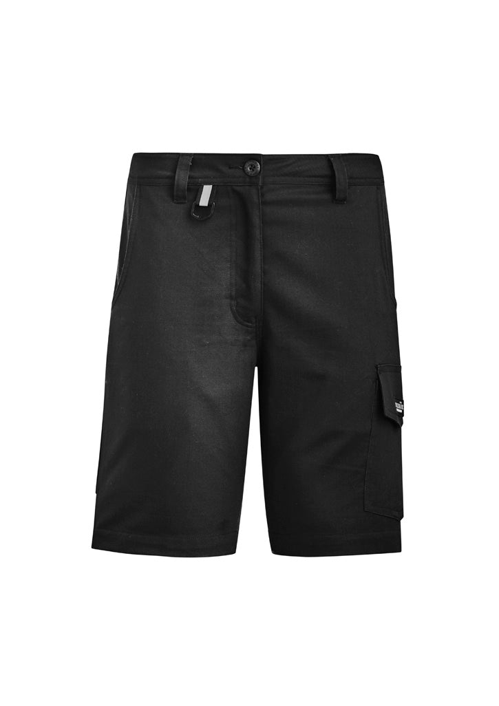 Syzmik Women's Rugged Cooling Vented Short - Black