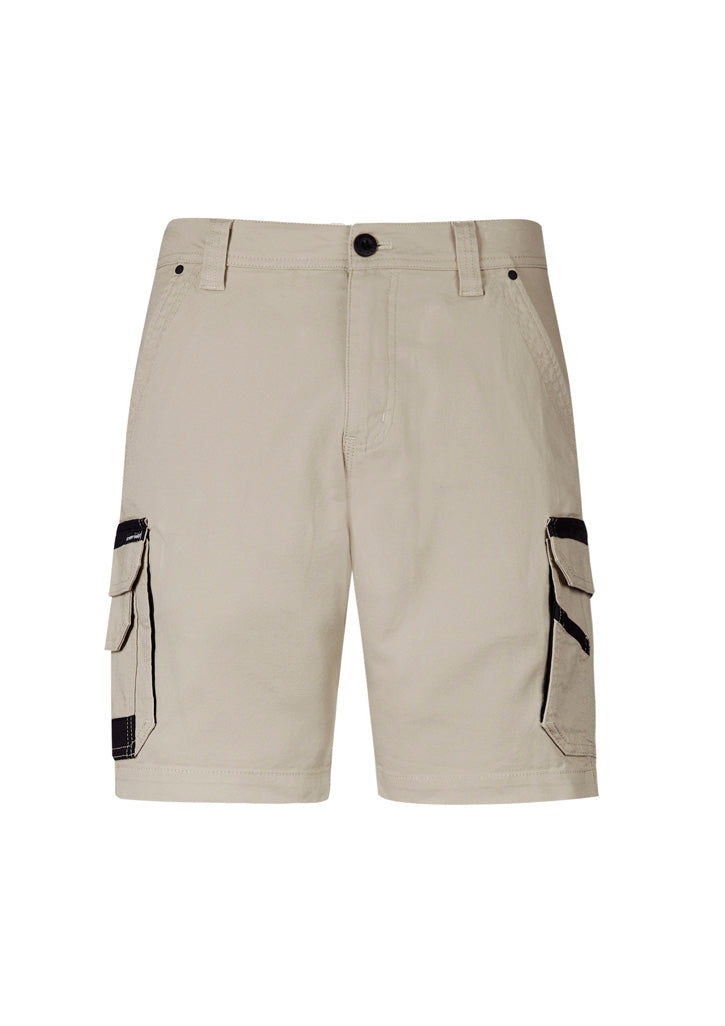 Syzmik Men's Streetworx Heritage Short - Stone