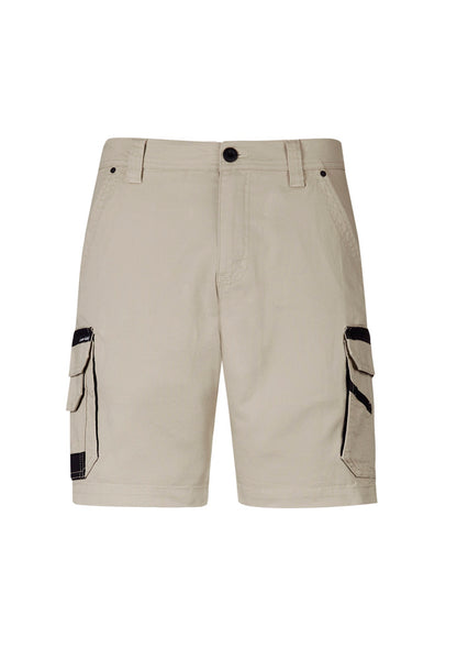 Syzmik Men's Streetworx Heritage Short - Stone