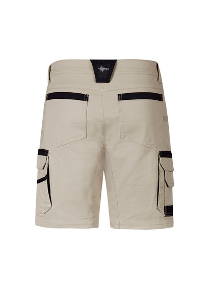 Syzmik Men's Streetworx Heritage Short - Stone