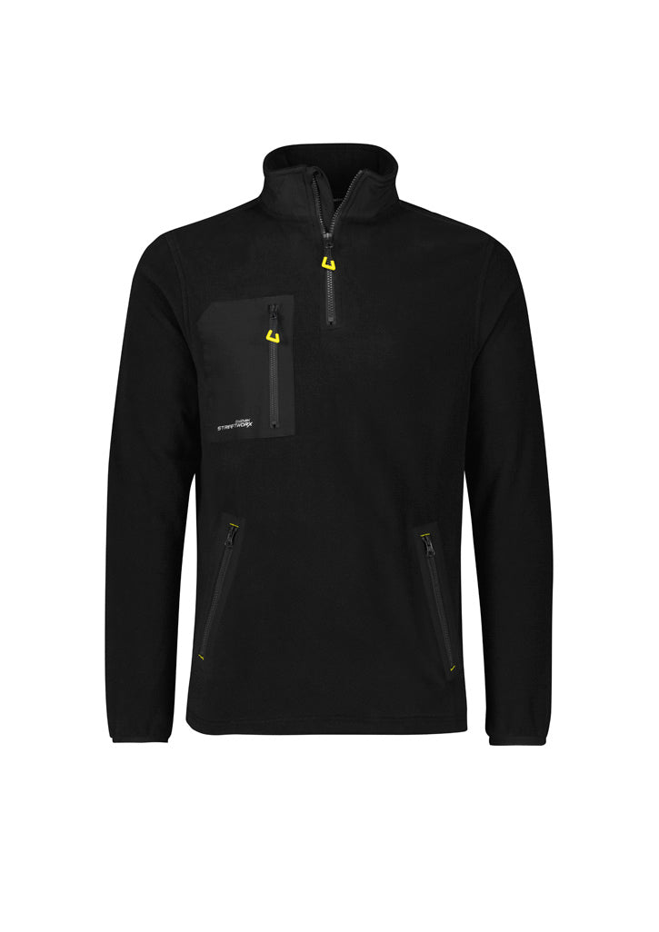 Unisex Streetworx Lightweight 1/4 Zip Polar Fleece product front