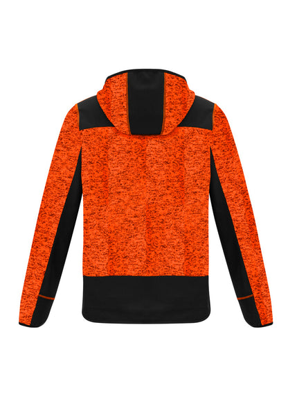 Syzmik Unisex Streetworx Reinforced Knit Hoodie - Fluoro Orange