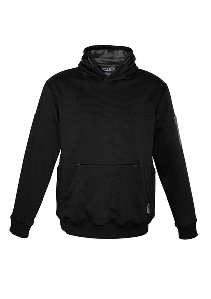 Syzmik Unisex Multi-Pocket Hoodie - Black/Charcoal
